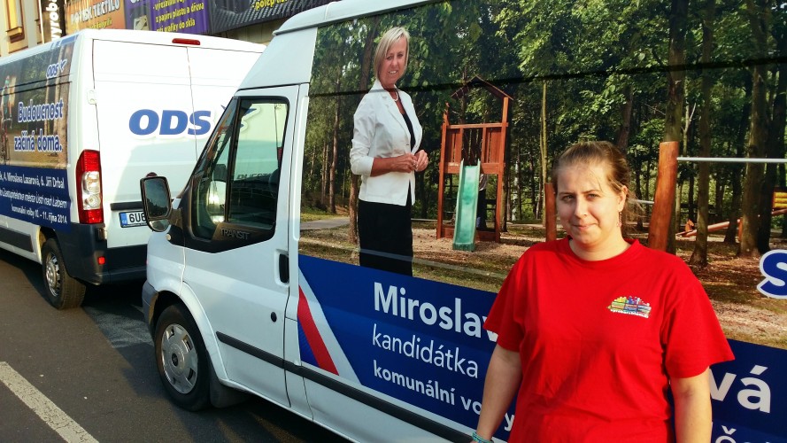 Expresní polep dodávky s dodáním do 24 hod
